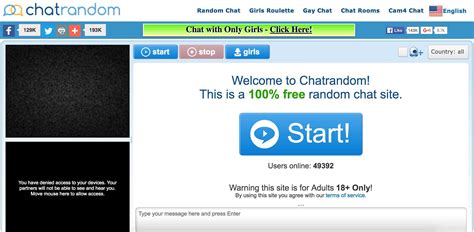 Chatrullet chat rendom Chatroulette by